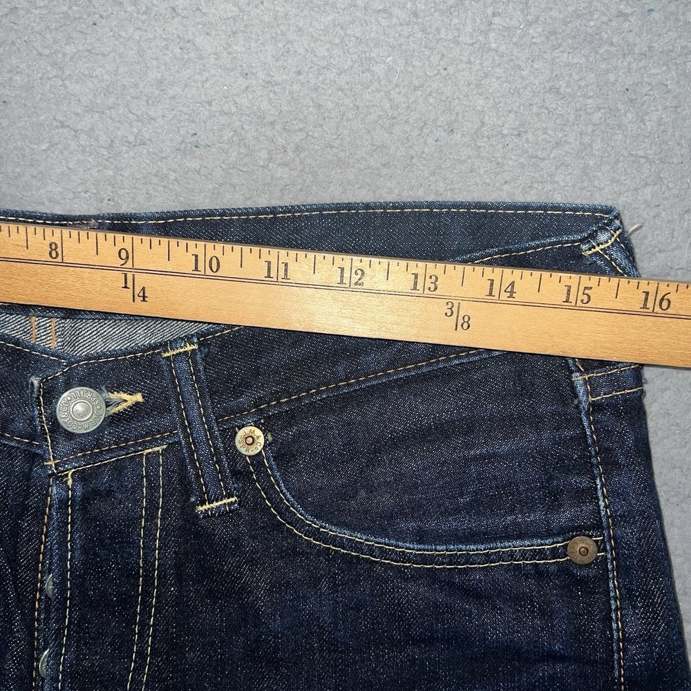 Real Joe McCoy 906 Selvedge Denim Jeans 31 x 36 (31 x 30) Indigo Made in Japan - Picture 16 of 16